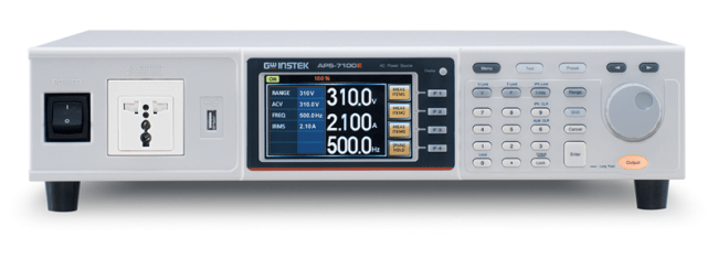 APS-7100E Programmerbar AC strømforsyning 0-310V, 8,4/4,2A, 1000W