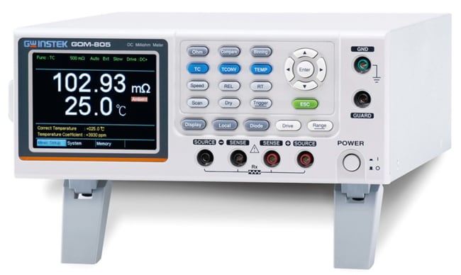 GOM-804 GOM-804, DC Milliohmmeter med 4 3/4 Display, 50000 Tellinger