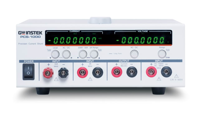 PCS-1000I Presisjons-strømshunt meter for måling av mA/A