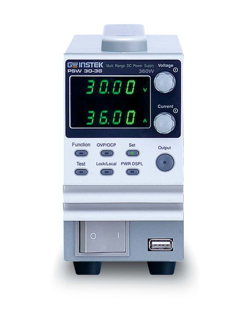 PSW 30-36 Strømforsyning DC 0-30V, 0-36A, 360W
