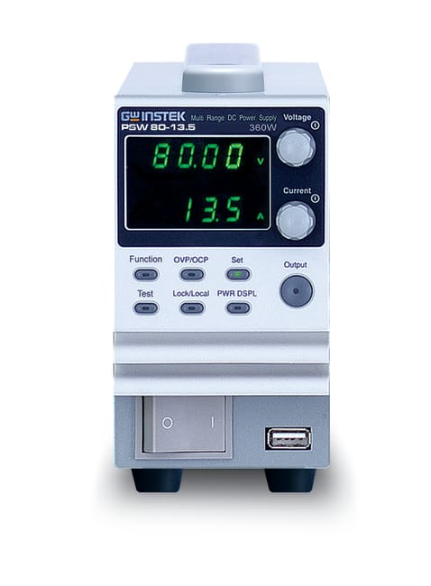 PSW 80-13.5 Strømforsyning DC 0-80V, 0-13,5A, 360W