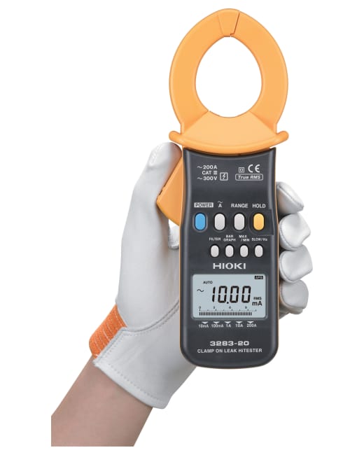 3283-20 Lekkasjestrømtang AC sann RMS, Ø 40mm