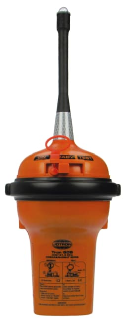 Jotron TRON 60S EPIRB w/free float bracket.