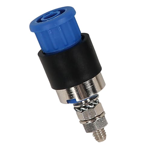 Skrukontakt for panel blå