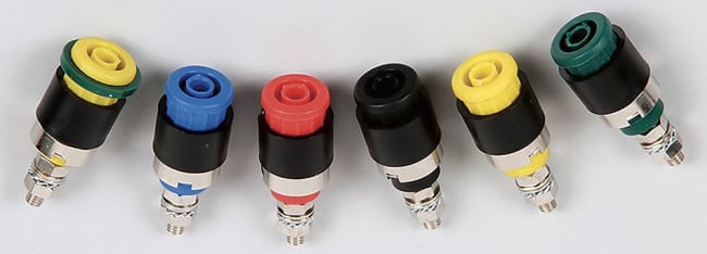 Skrukontakt for panel rød