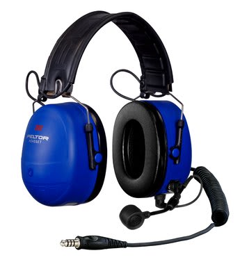 Headset med høy demping, standard J11, ATEX, hodebøyle
