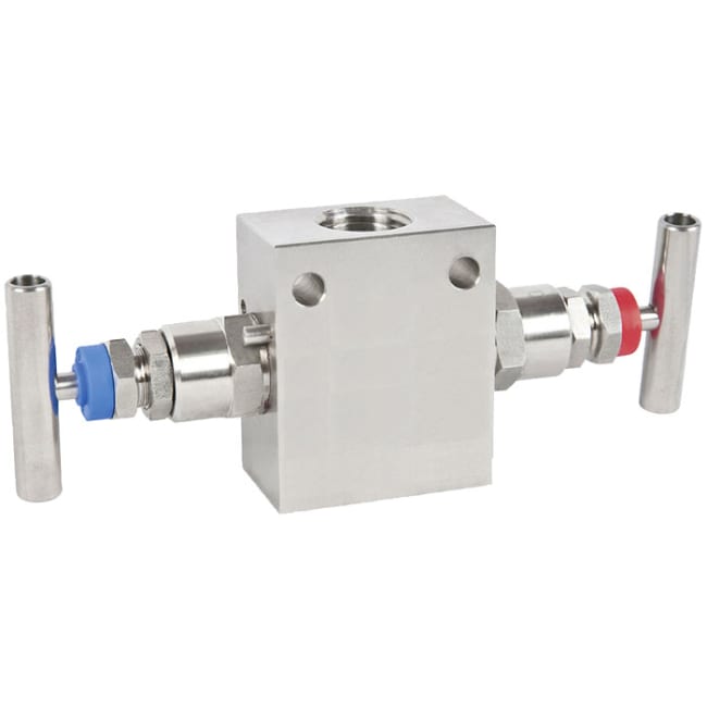 IV21 Block-and-bleed ventil