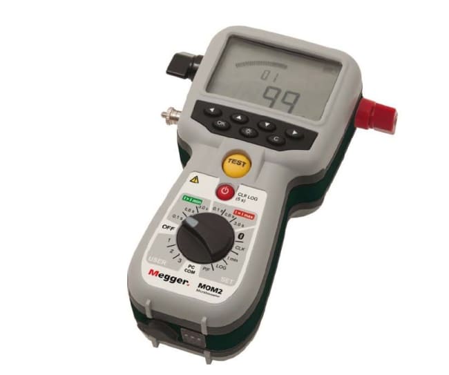 MOM2 Mikroohmmeter (5m klemmer og programvare)