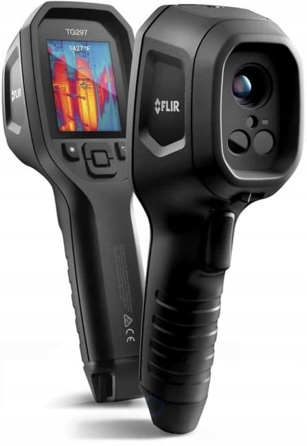 TG297 IR-kamera 160x120, -25...1030°C, <70mK (57°)