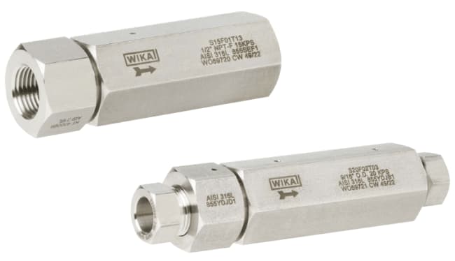 HPCV Høytrykk tilbakeslagsventil (60k psi)
