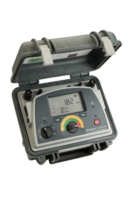 DLRO10HD Heavy Duty LavOhm meter + Kelvin Clip 3m