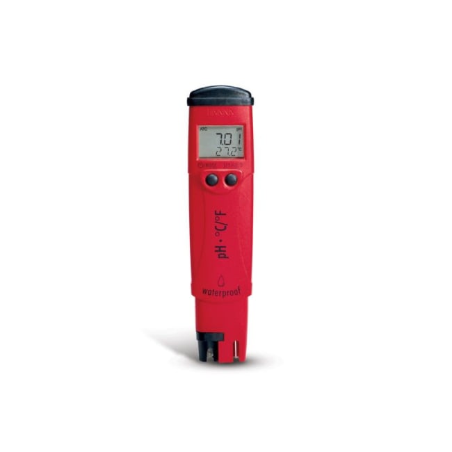 Portabel pH-måler, ±0.1 pH, -5.0...60.0°C