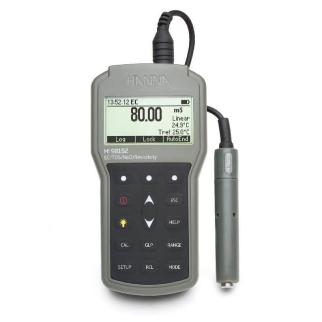 HI-98192 Håndholdt Konduktivitet- og Salinitetsinstrument