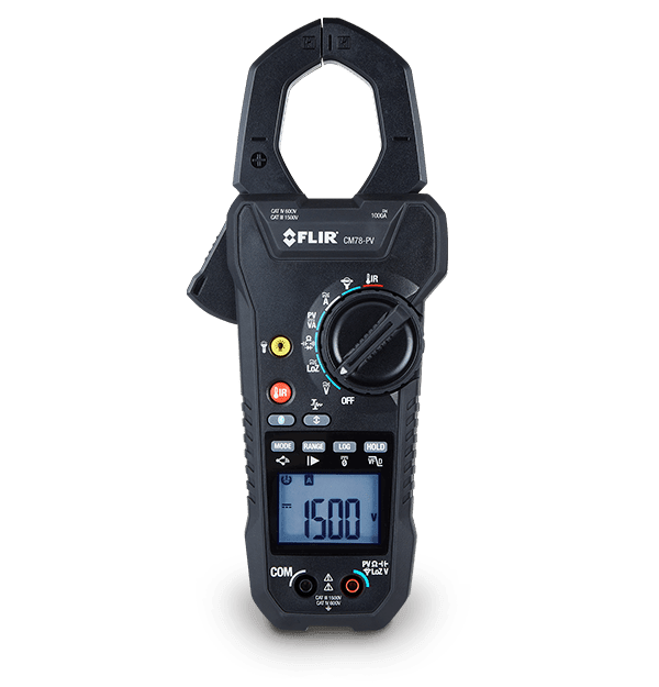 CM78-PV Strømtang for solcelleanlegg (CAT III 1500V)