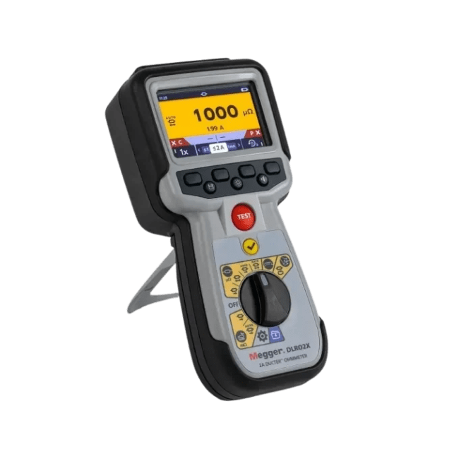 DLRO2X 2A  2A mikro-ohmmeter med dataloggingsfunksjon