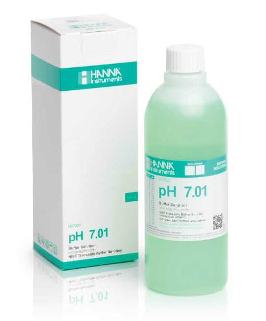 Bufferløsning pH 7,01, 500 ml