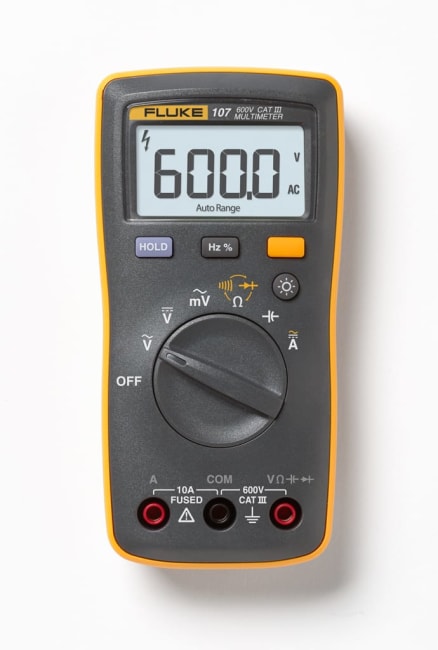 107, Digitalt Multimeter i lommeformat