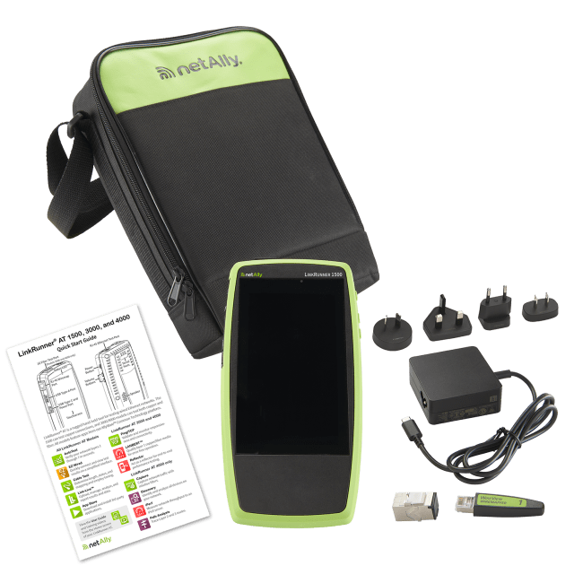 LRAT-1500, LinkRunner AT 1500 Network Auto-Tester