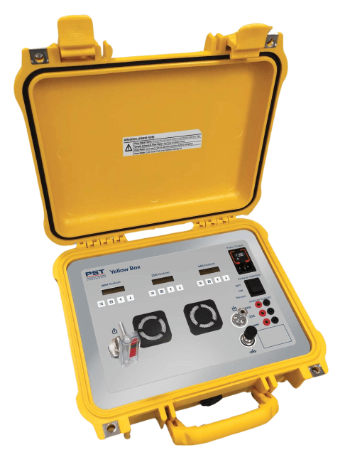 Yellow Box Portabel Oksygenanalysator