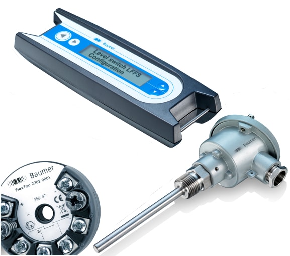 Baumer Temperaturpakke (FlexProgrammer + TCR6 + FlexTop) Prosess, test ...