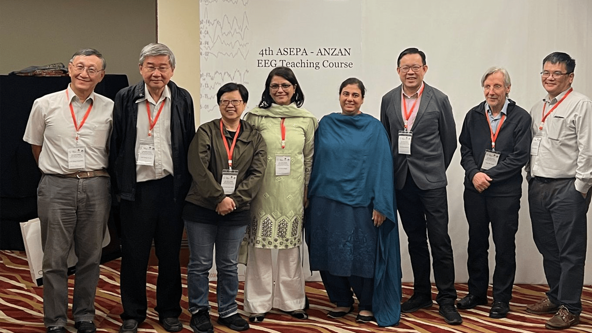 ASEPA-ANZAN EEG Teaching Course
Pakistan with Myanmar Online
25 - 26 November 2023