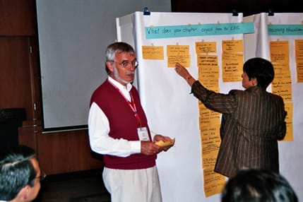 Participants at the 2007 Educational Workshop in Singapore.