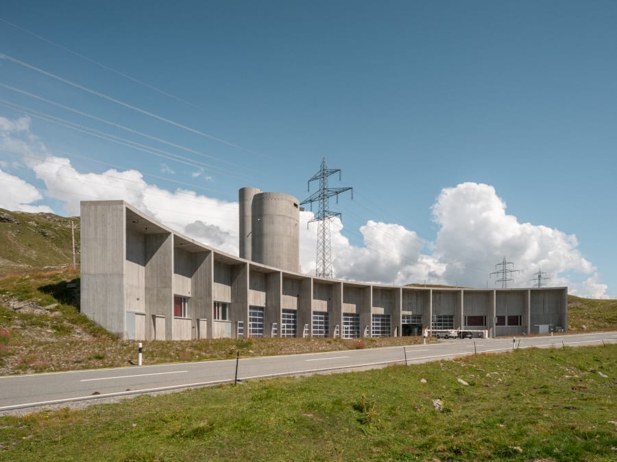 Bernina Pass Maintenance Base + Camera Obscura