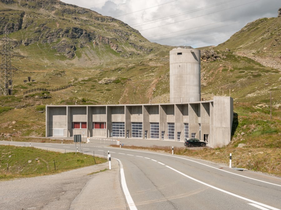 Bernina Pass Maintenance Base + Camera Obscura
