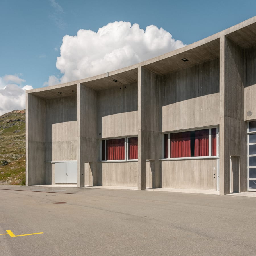 Bernina Pass Maintenance Base + Camera Obscura