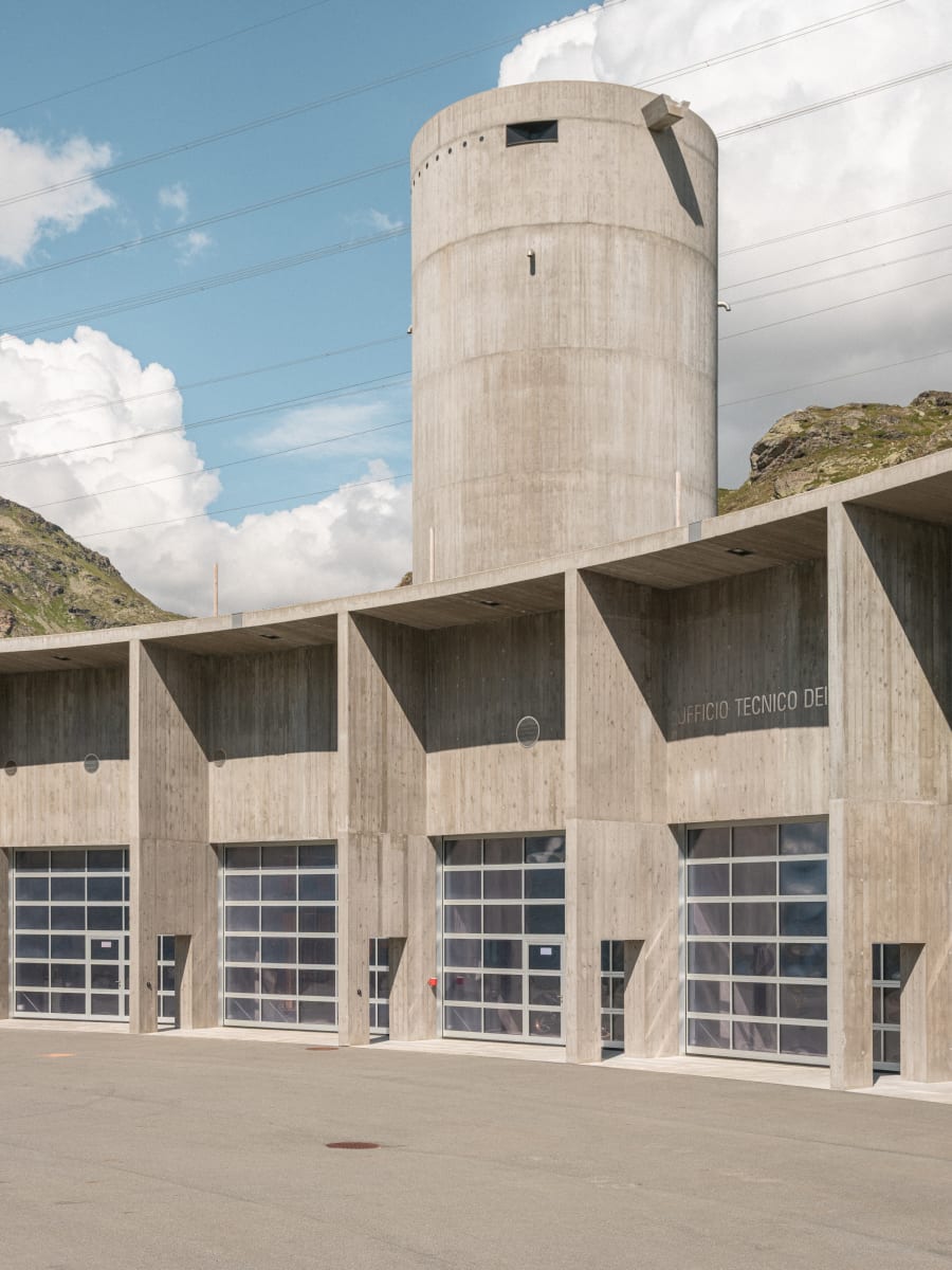 Bernina Pass Maintenance Base + Camera Obscura