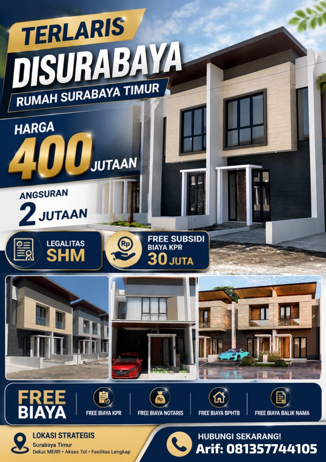 Hunian Mewah Termurah Di Surabaya Timur, Rif Property Real Estate