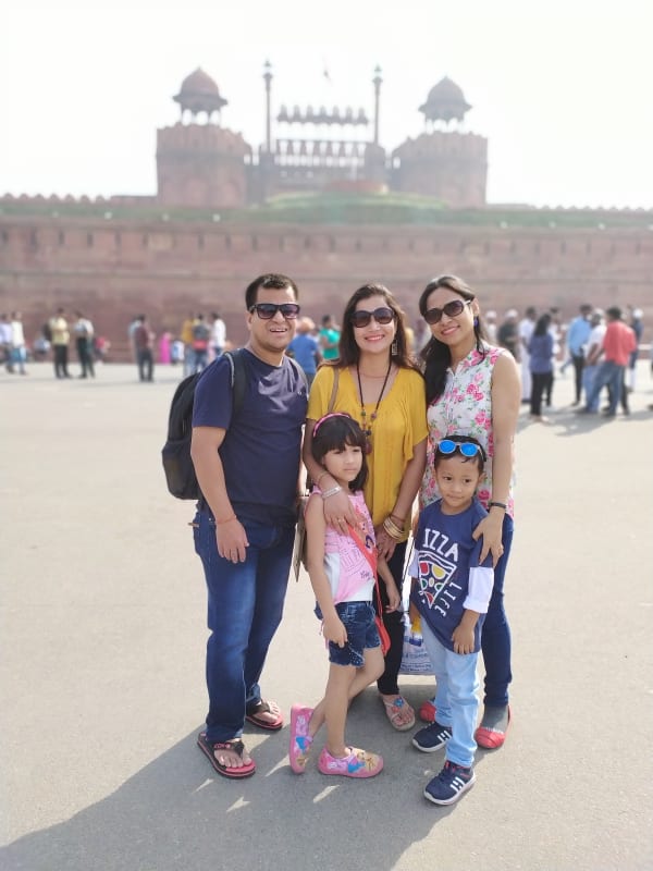 Visiting Red Fort
