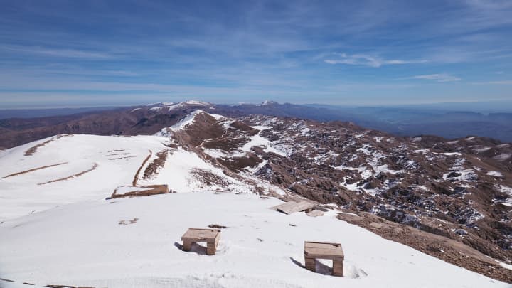 Nemrut dağı: con i piedi nella neve in Turchia