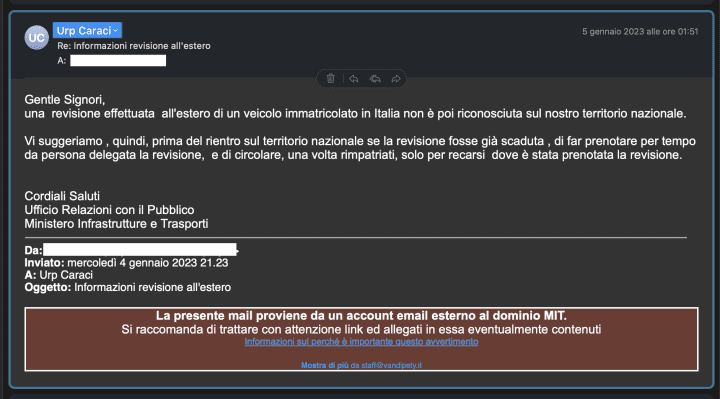 Come facciamo la revisione se siamo sempre in viaggio