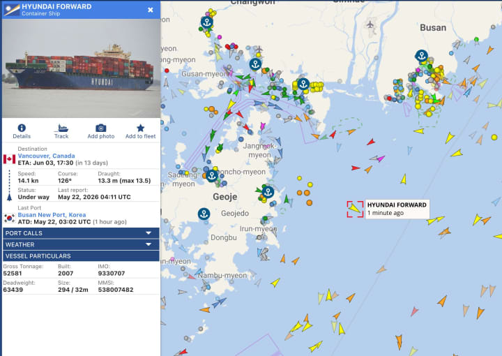 Come spedire il camper dal Giappone al Canada: costi, container e RoRo