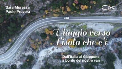 Verso l’isola che c’è: il nostro viaggio dall’Italia al Giappone con cane e gatto in camper diventa un libro