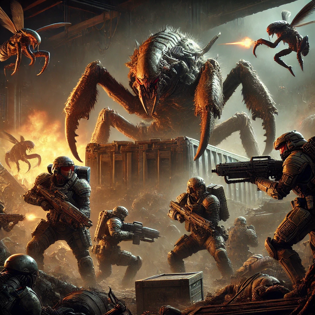 Tips bertahan Starship Troopers Extermination