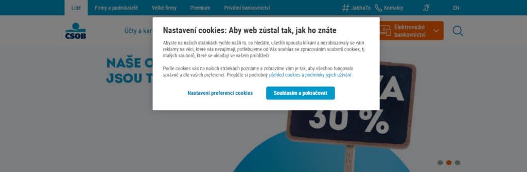 Čsob cookies