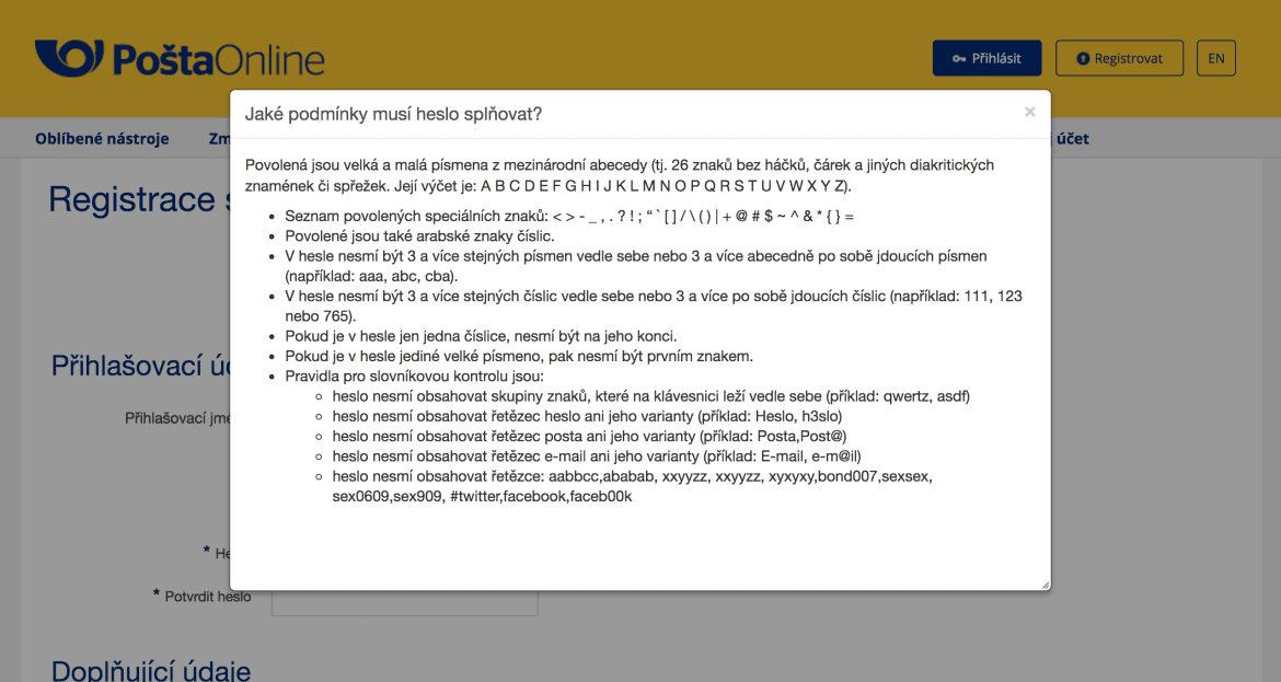 Pozadavky-heslo-posta