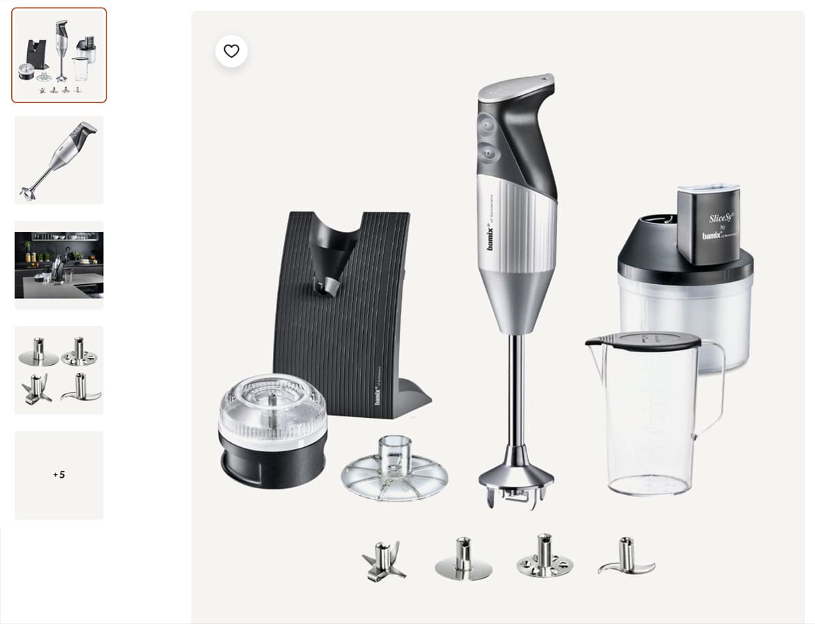 Kulina-mixer včetně příšlušenství