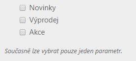 Novinky v akci