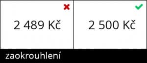 Zaokrouhlení