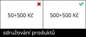 Sdružování produktů