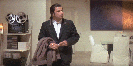 Confused travolta