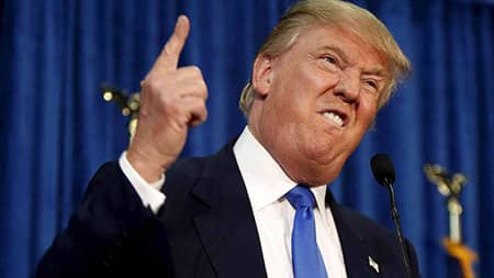 Naštvaný donald