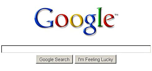 Staré google logo