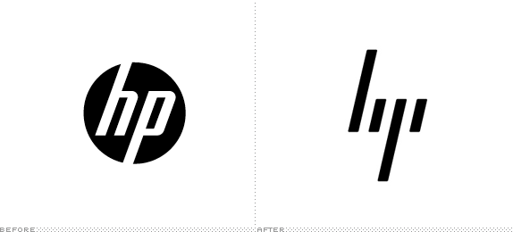 Hp logo redesign