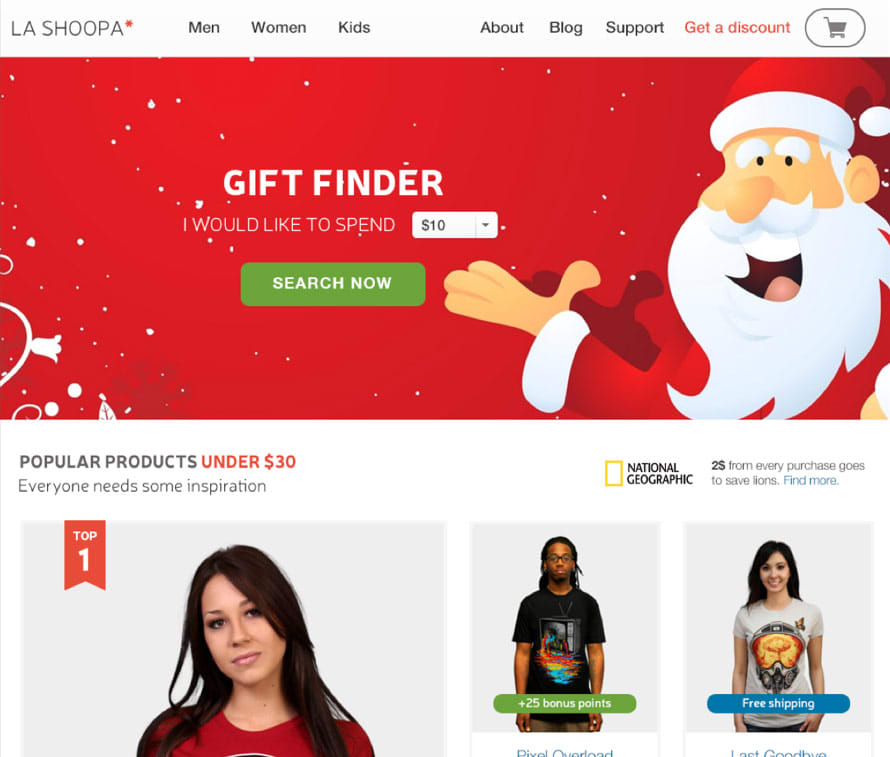 Gift finder