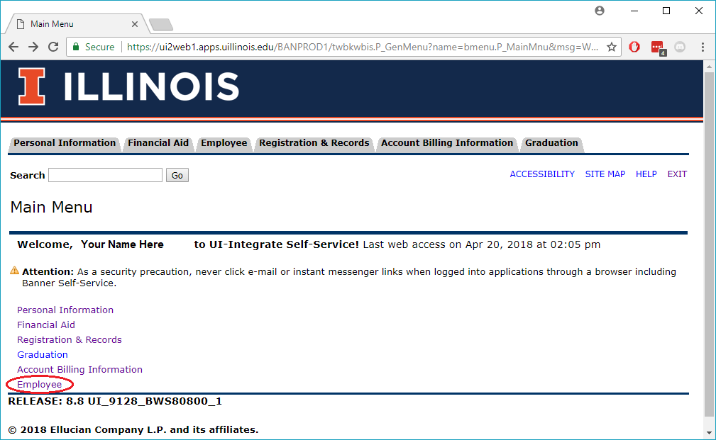 How Do I Enter My Hours Fighting Illini Sports Technology