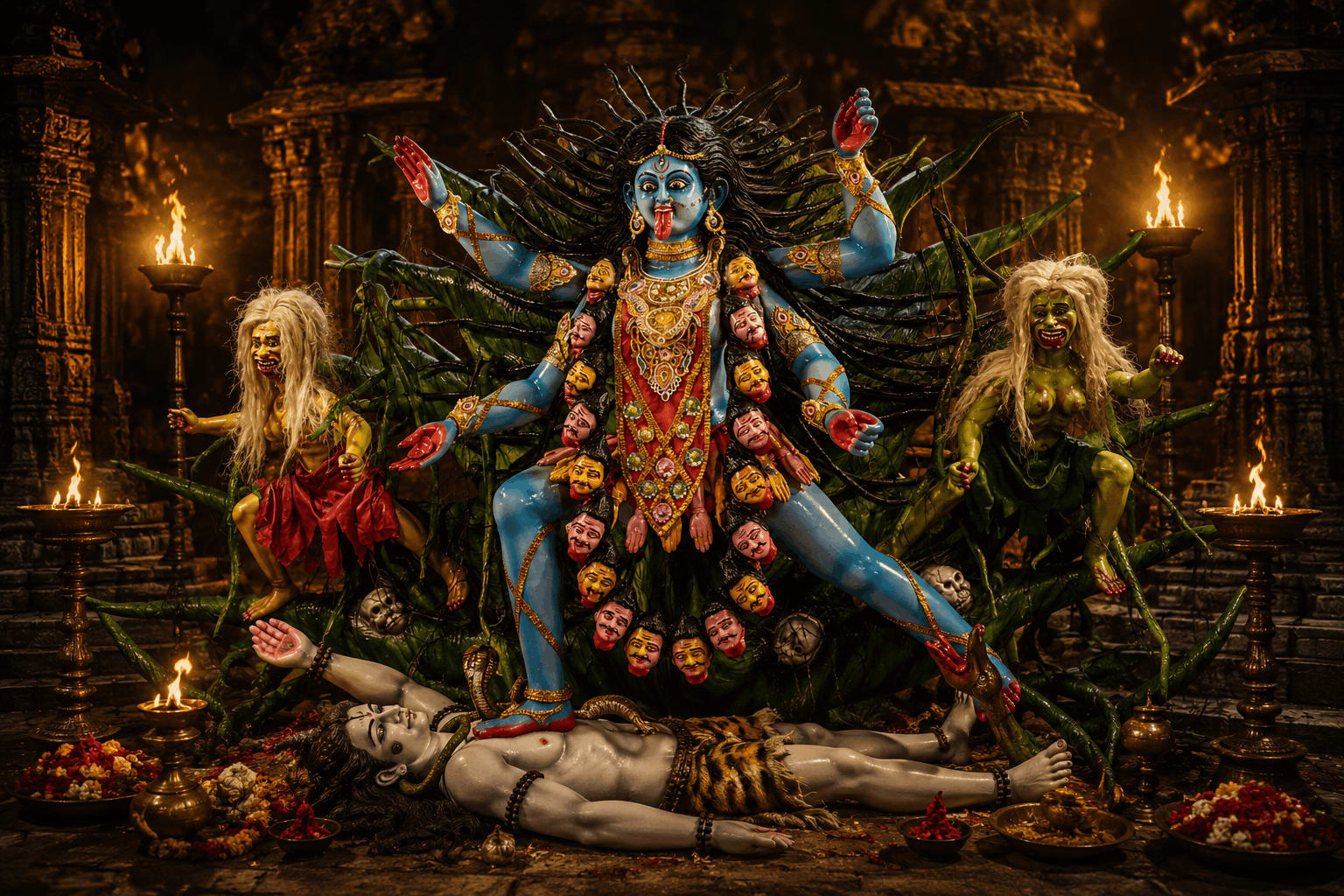 Kali Maa - Kali Maa handcrafted idol